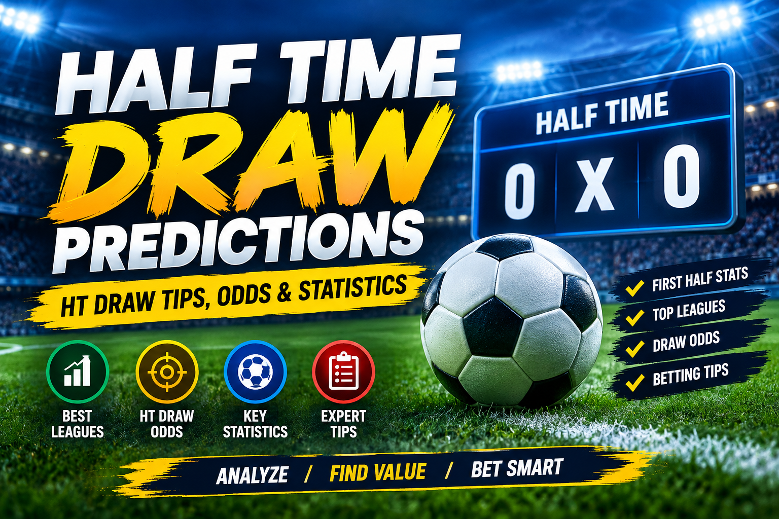 half time draw predictions